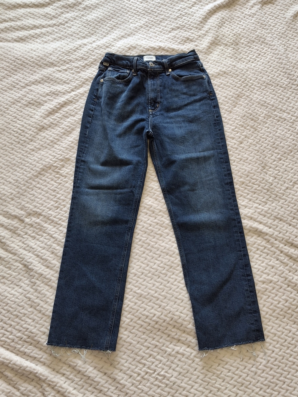 NWOT Citizens of Humanity Women's Daphne Crop Straight Leg Jeans Size 26